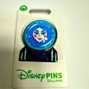 NWT. Disney Pin - Madame Leota crystal ball pin featuring the sorceress